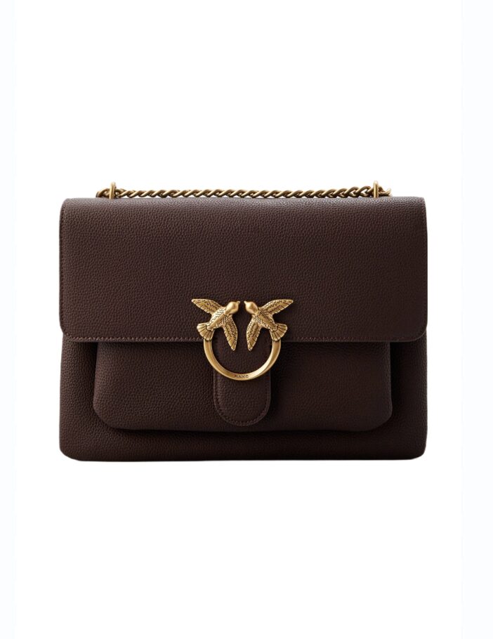 LOVE BAG LARGE SOFT CROSSBODY BAG - bordeaux