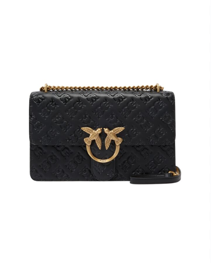 CLASSIC LOVE BAG ONE MONOGRAM - black