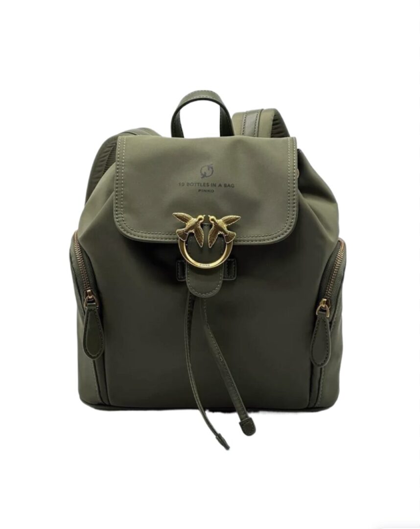 RECYCLED BACKPACK PINKO - green