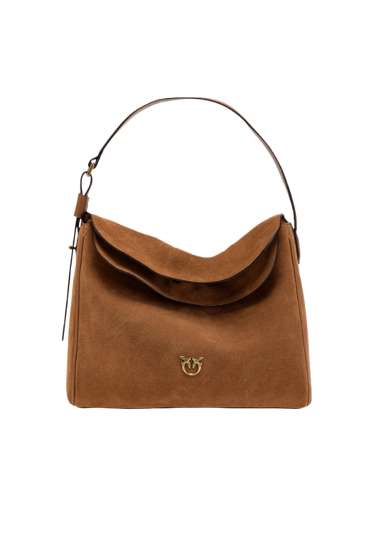 CLASSIC LEAF BAG HOBO IN TUMBLED LEATHER