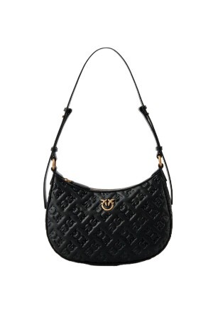 LOVE BAG HALF MOON MINI - black